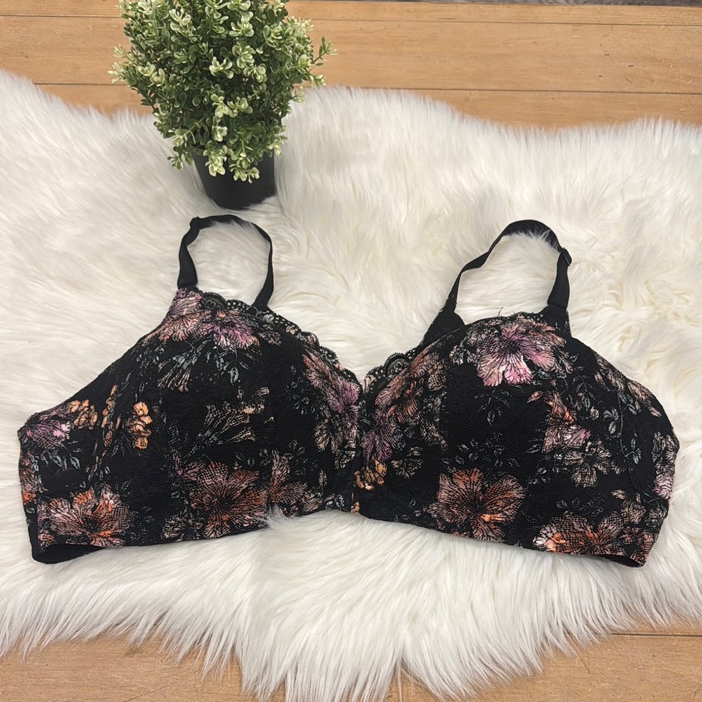 Torrid Curve Floral Lace Women's Intimate Bra 48DD